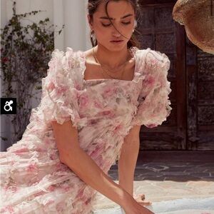 Bohme Floral Ruffle Dress